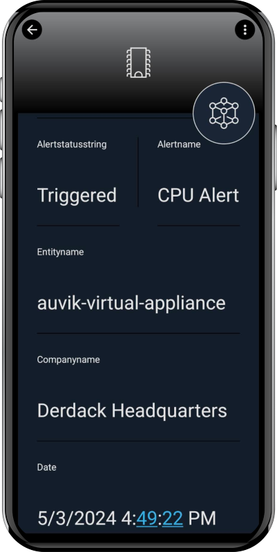 Auvik Alert in SIGNL4